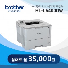 흑백 레이저 프린터 브라더 HL-L6400DW